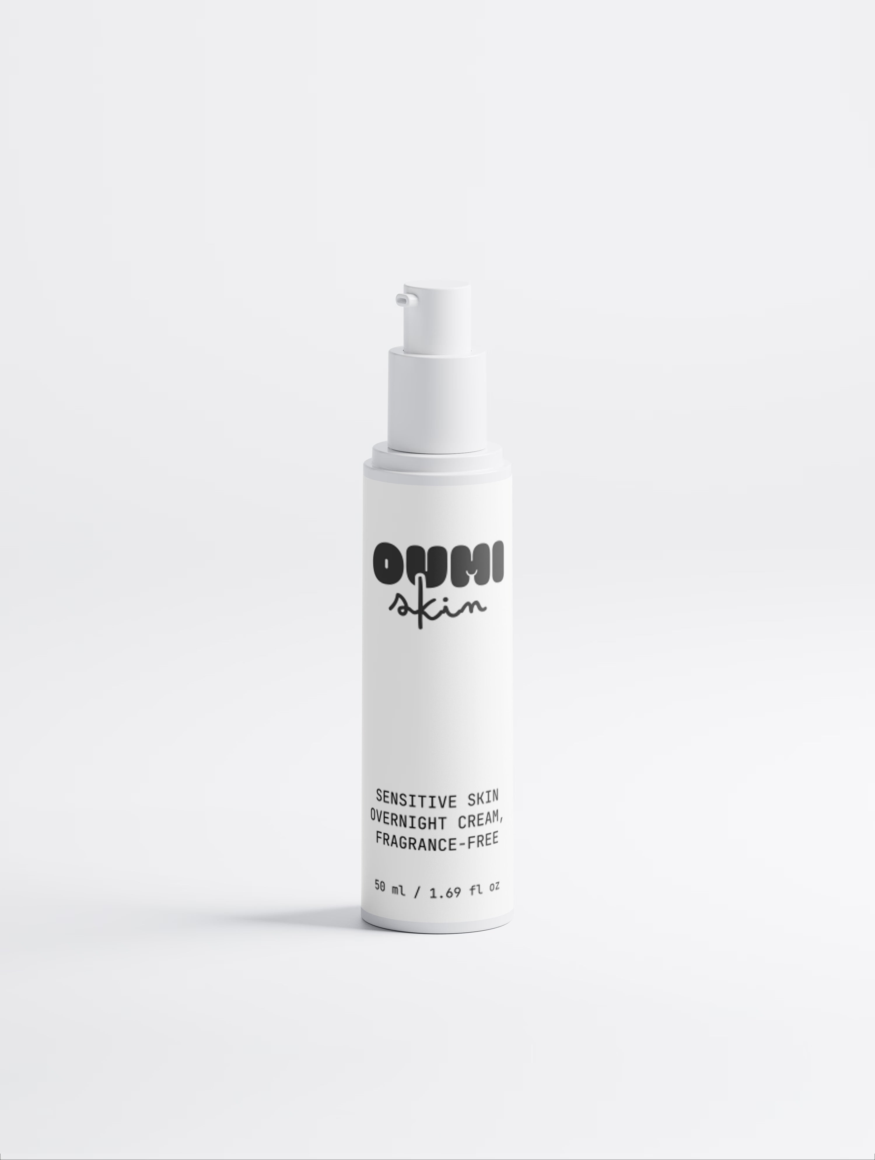 Sensitive Skin Overnight Cream, Fragrance-Free